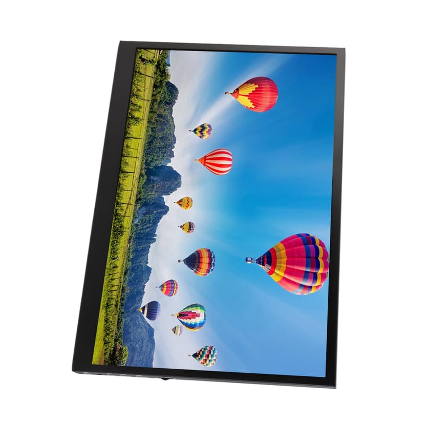 Portable Monitor, Widely Compatible 17in Gaming Monitor 16:9 Contrast Ratio for PC