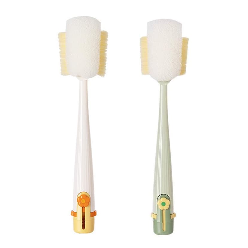 5 in 1 Multifunctional Bottle Cleaning Brush Long Handle Crevice Cleaning
