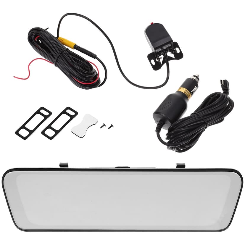 Minkissy 1 Set Dash Cam ABS Black Touchscreen for Vehicles
