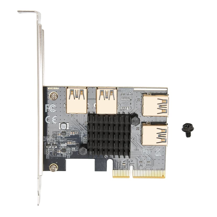 External Graphics Card,PCI‑E Riser Card PCI‑E PC E Riser Card Gpu Riser Card Meticulously Designed
