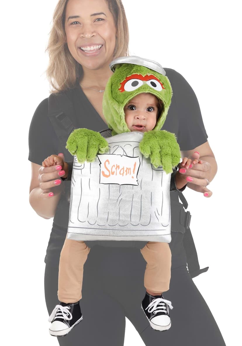 Sesame Street Oscar Baby Carrier Cover