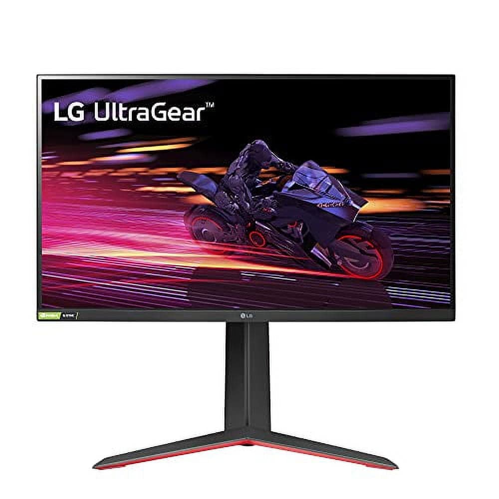 LG 27GP750-B 27? Ultragear FHD (1920 x 1080) IPS Gaming Monitor w/ 1ms Response Time & 240Hz Refresh Rate, NVIDIA G-SYNC Compatible with AMD FreeSync Premium, Thin Bezel, Tilt/Height/Pivot Adjustable