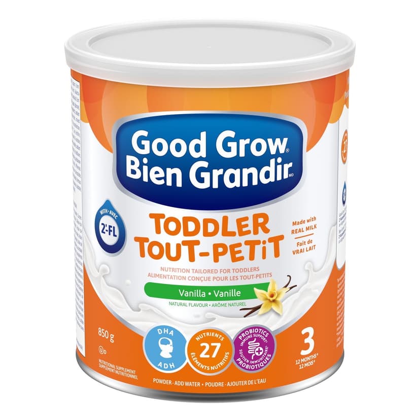 Good Grow Nutritional Toddler Drink, 12+ months, Vanilla Flavour, 850 g