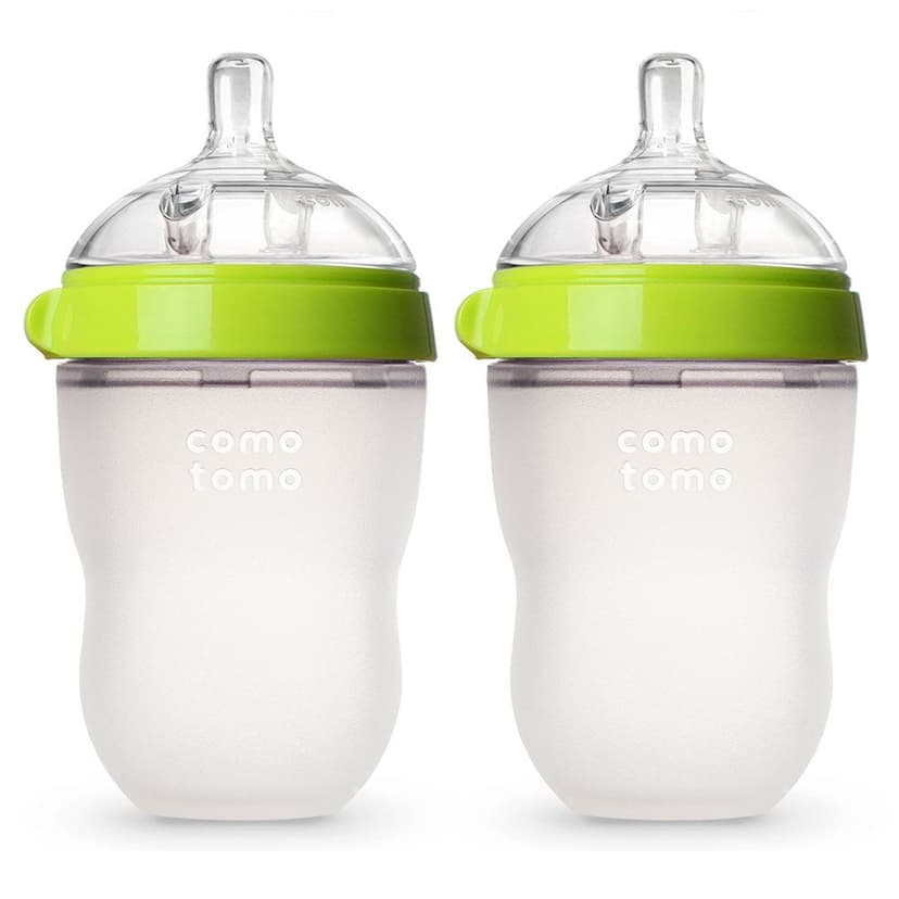 Comotomo Natural Medium Flow 3+ Month Nipper Bottle (Double)-250Ml