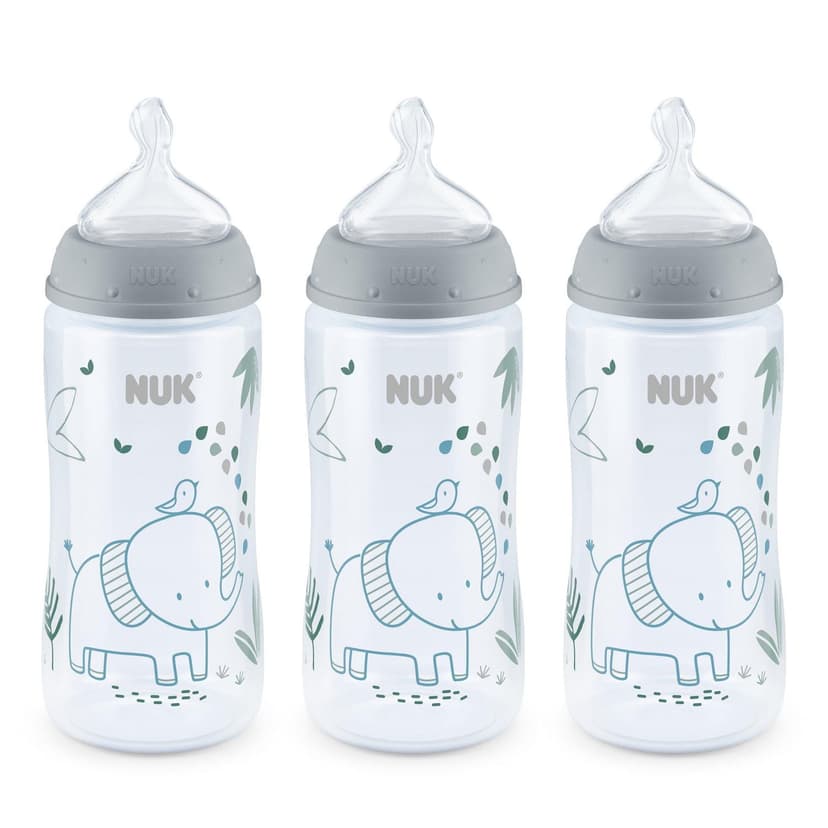 NUK Smooth Flow Anti-Colic Bottles, 3x10oz Bottles