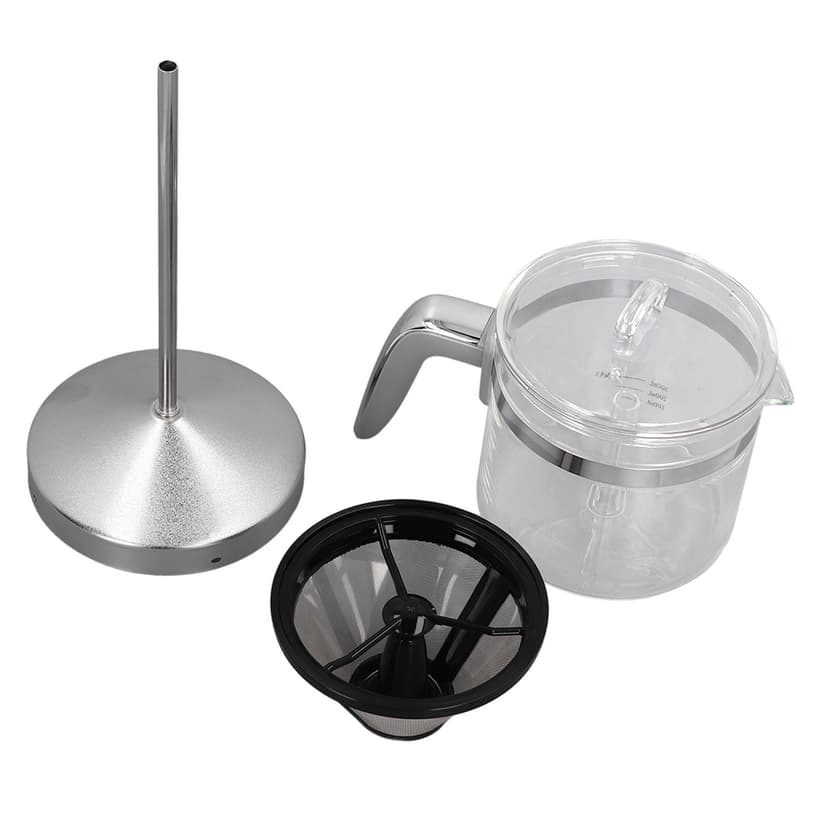 Food Processor Coffee Container, Food Processor Coffee Items Detachable Heat Resistant with Funnel for Coffee Making