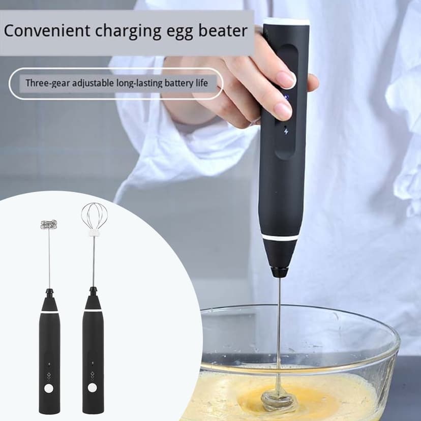 Handheld Whisk Hand Mixer Kitchen Egg Beater Cream Cake Blender