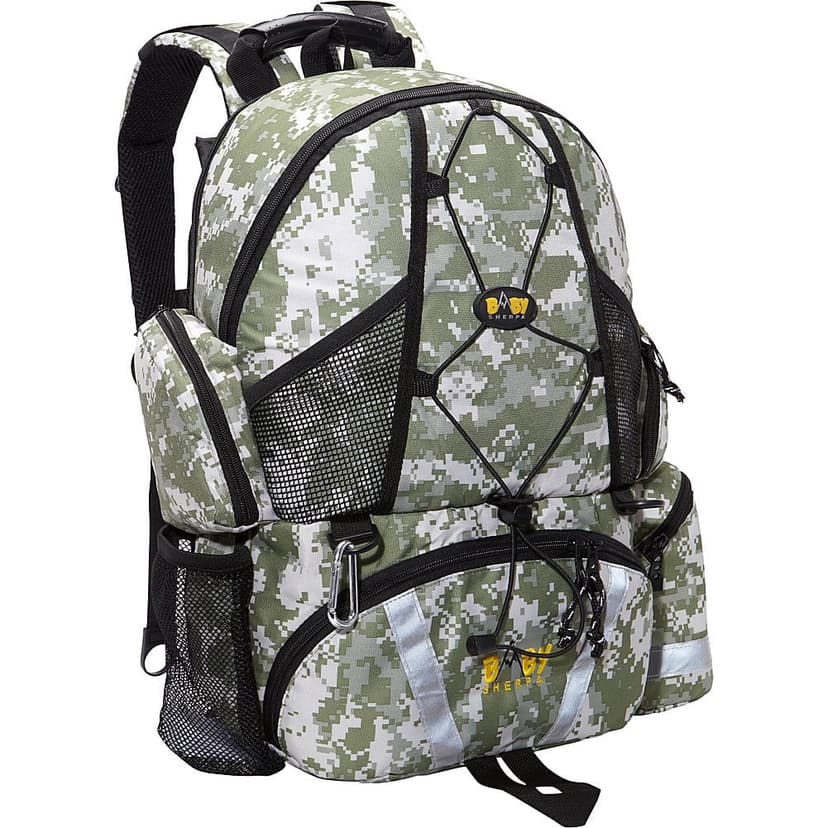 Diaper Backpack Baby Sherpa Alpha Black Cooler 8 Cans