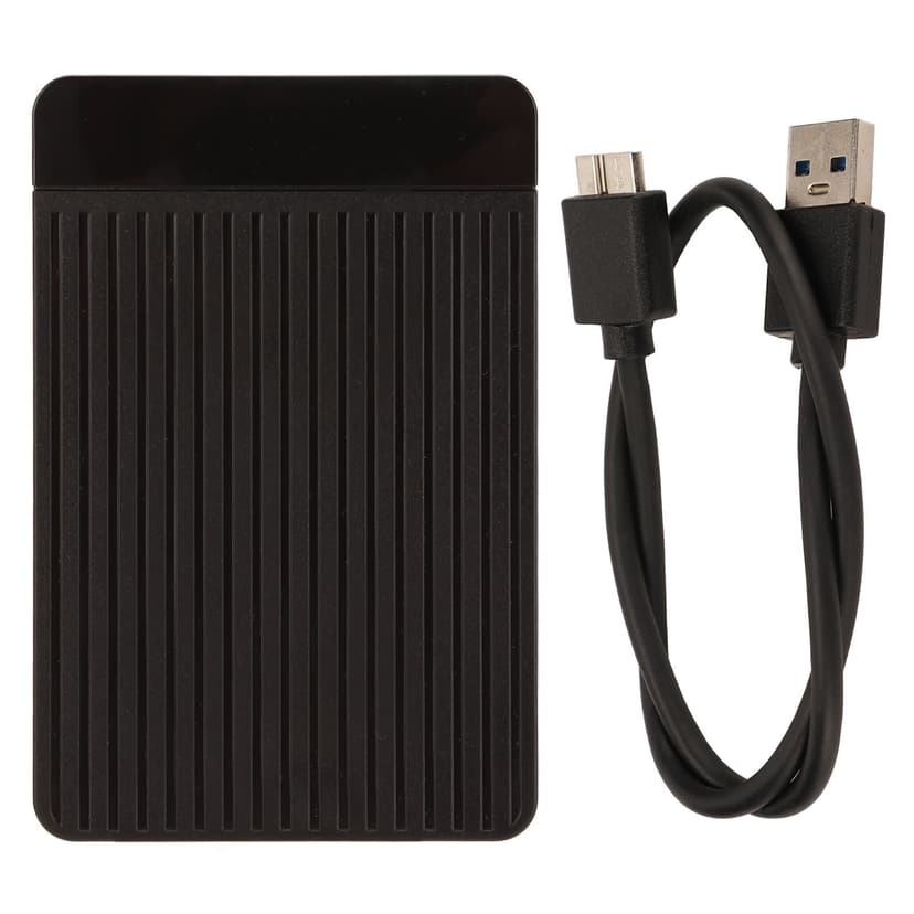 US Hard Drive Case,2.5in USB3.0 HDD Case External Hard Drive Enclosure External HDD Case Built to Last