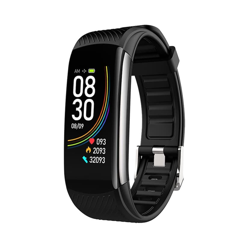 WIFKLSIIPG Sports Fitness Temperature Measurement Wristband Smart Watch for Android and iOS