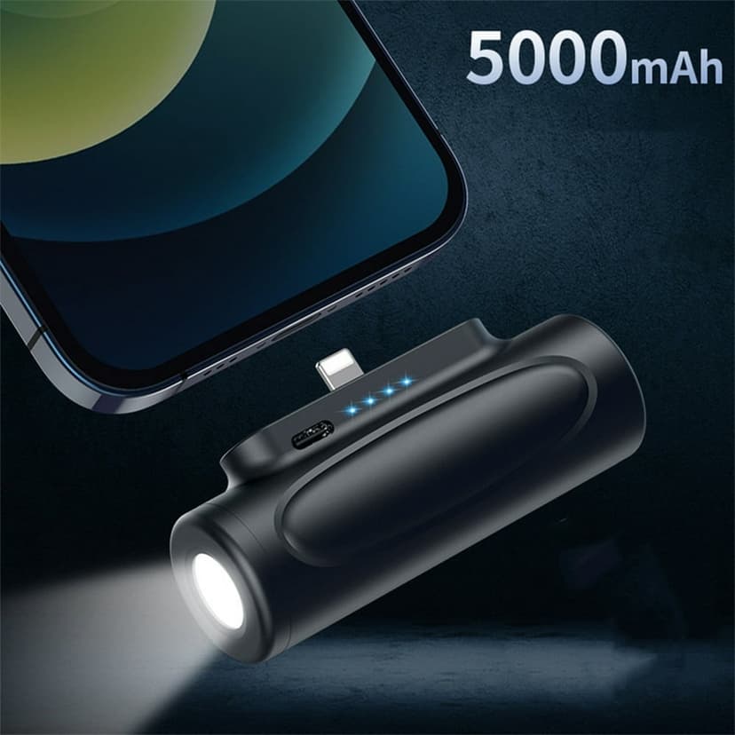 PENGXIANG x Small Portable Charger 4800mAh Ultra-Compact Power Bank Cute Battery Pack Compatible
