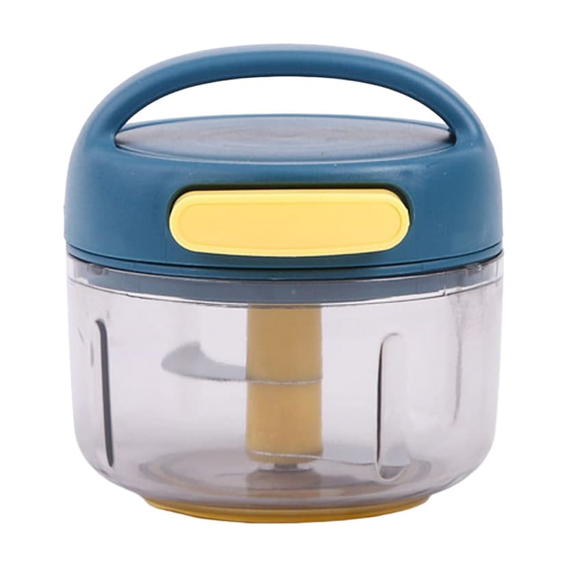 Manual Food Processor of ABS Material for Cutting Various Foods in a Portable Way