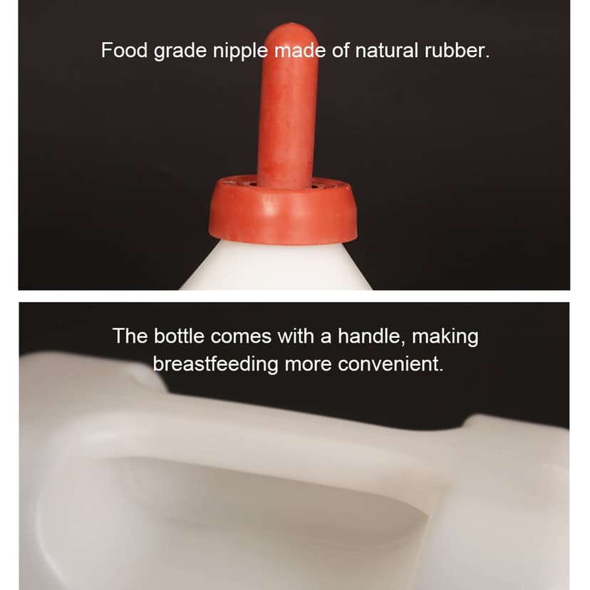 Baohd More Durable Plastic Bottles For Drinks On Go Which Is More Convenient To Use handleless feeding b 1