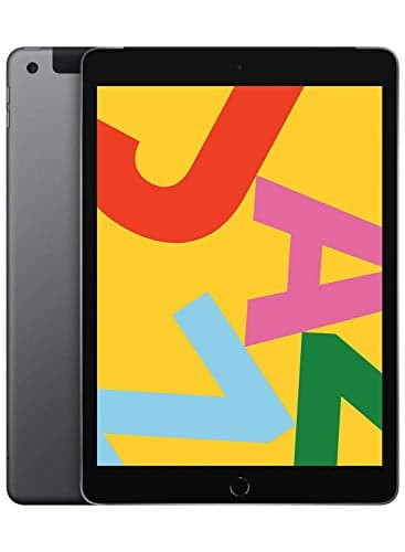 Apple iPad (10.2-Inch, Wi-Fi + Cellular, 32GB) (7th Generation) - Space Gray (Renewed)