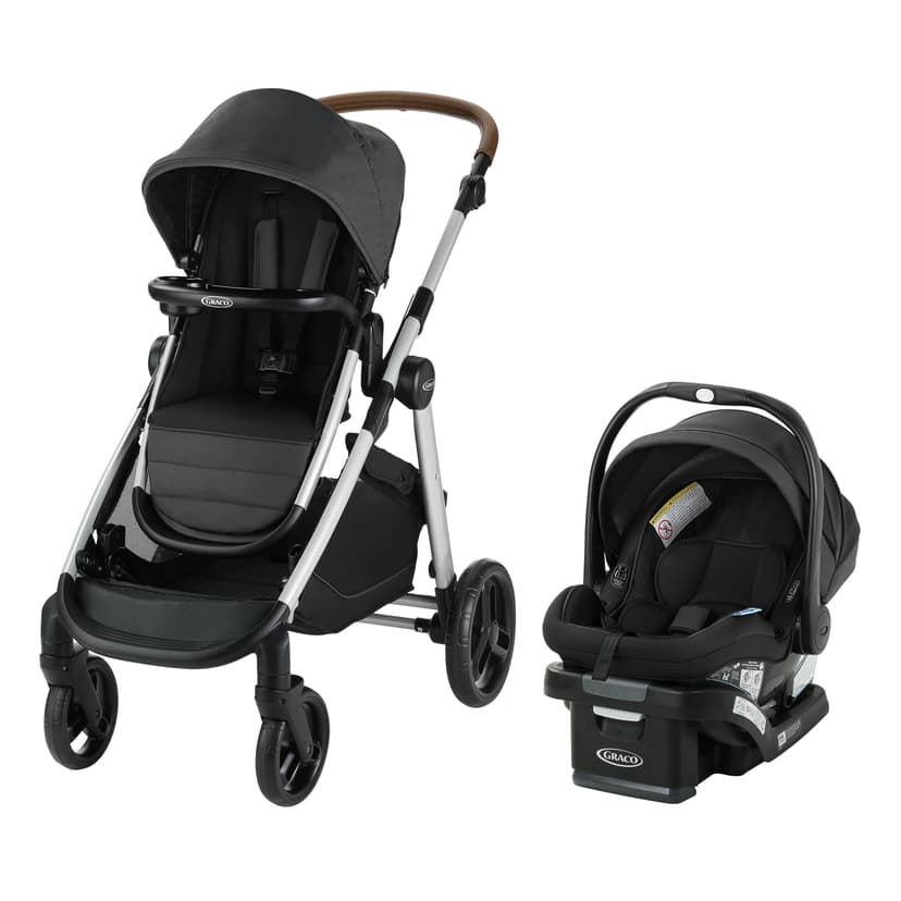 Graco Modes Nest2Grow Travel System, Baby Stroller and Car Seat Combo, Rear-Facing from 1.8-16 kg (4-35 lb)