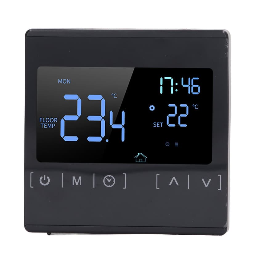 Intelligent Temperature Controller,Programmable Digital Thermostat Smart Touch Screen Home Thermostat Smart Thermostat Ultimate Comfort