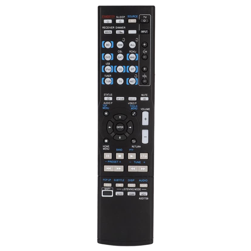 Remote Control, AV Receiver Remote Control ABS Portable AXD7739 Update For VSX-45