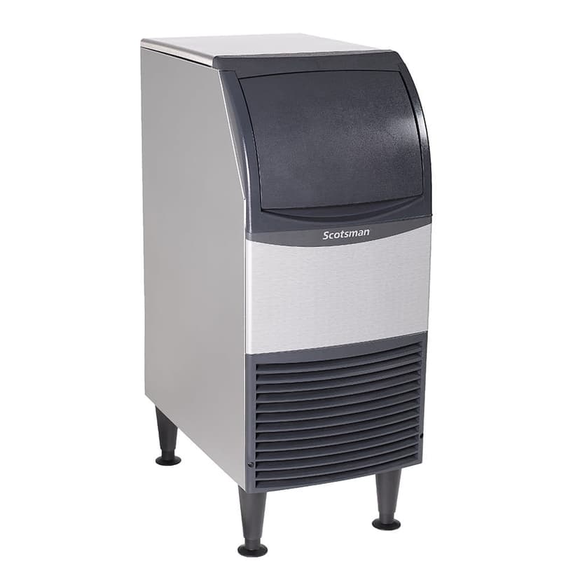 Scotsman CU0715MA-1 15"W Full Cube Undercounter Ice Machine - 80 lbs/day, Air Cooled, Gravity Drain, 115v