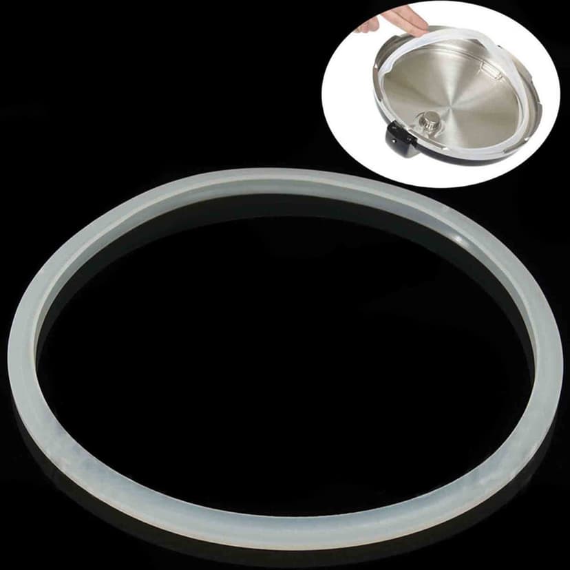 WIFKLSIIPG Electric Pressure Cooker Silicone Sealing Replacement Ring 5-6L 22*24cm