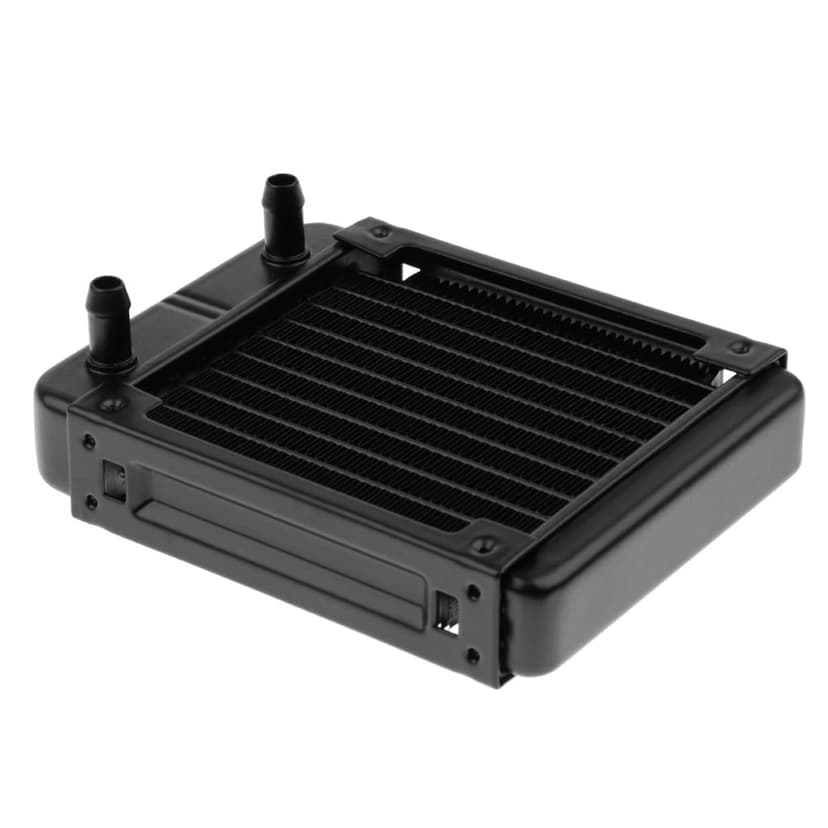 lionlar 120mm 10 G1/4'' PC Water Cooling Radiator Liquid Row for Computer