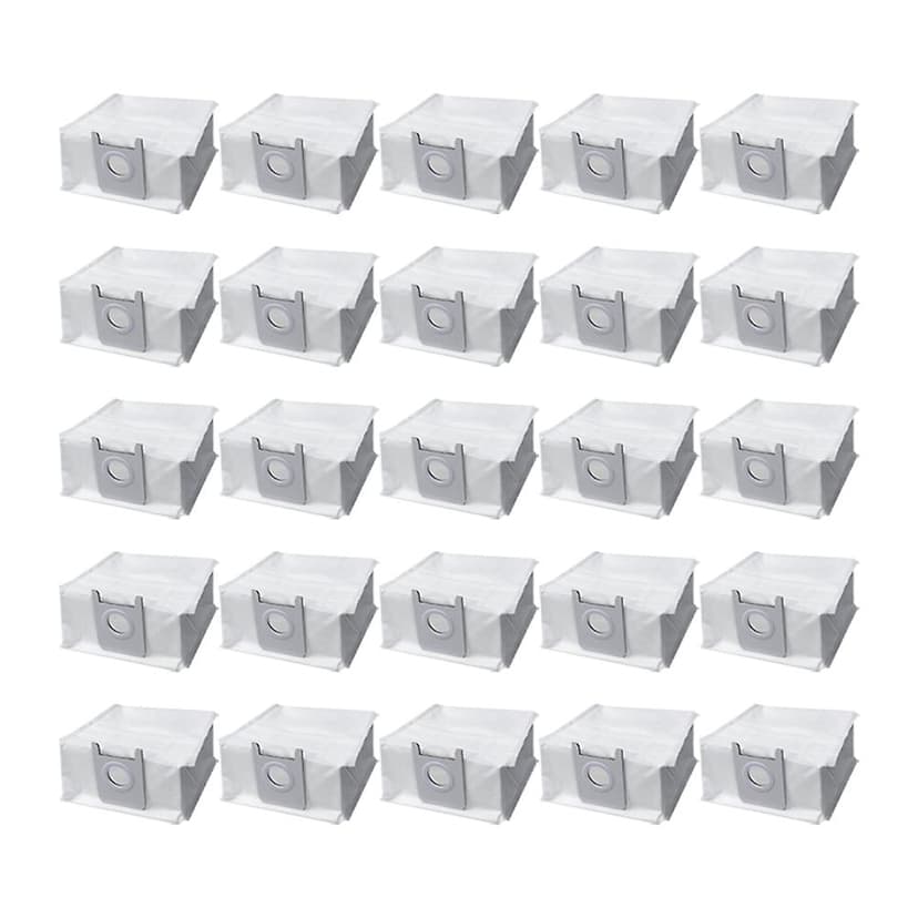 25pcs Dust Bag Replacement Accessories For Roborock T8, G10s