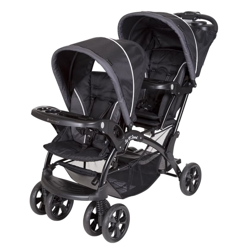 Baby Trend Sit N' Stand® Double Stroller - Onyx
