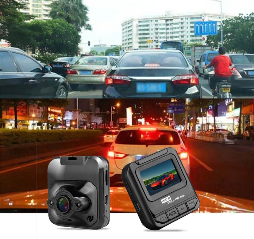 EGNMCR High Definition Driving Recorder Wireless Mobile Phone Interconnection Car Recorder Front And Rear Recording Of Reverse Images dash cam