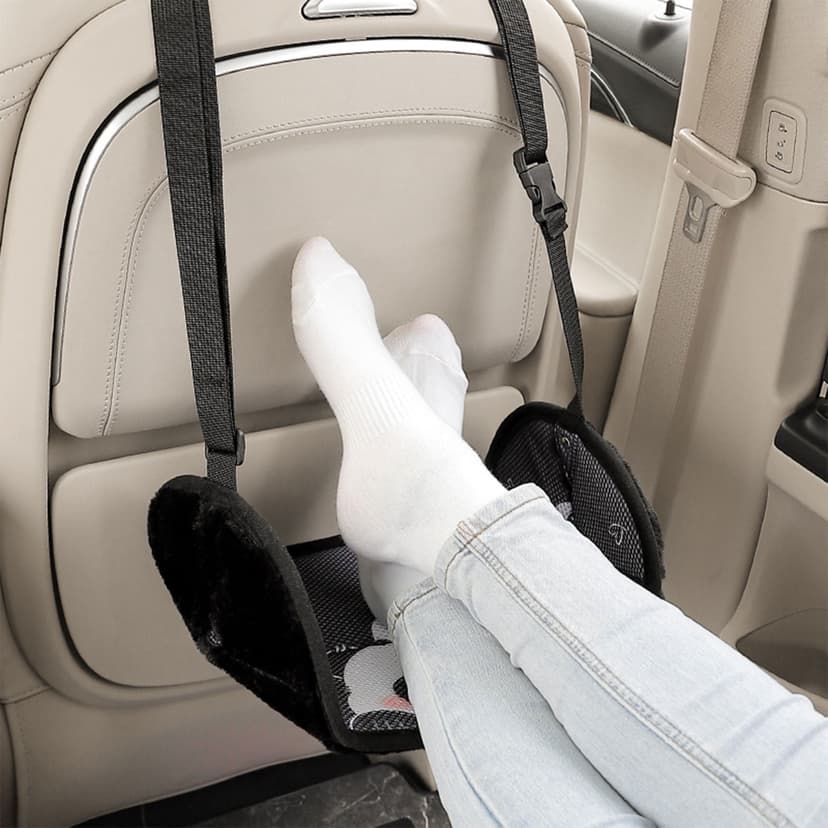 Jubipavy Car Child Footrest Car Seat Rear Seat Support Footrest Board Car Interior Rest Footrest Board