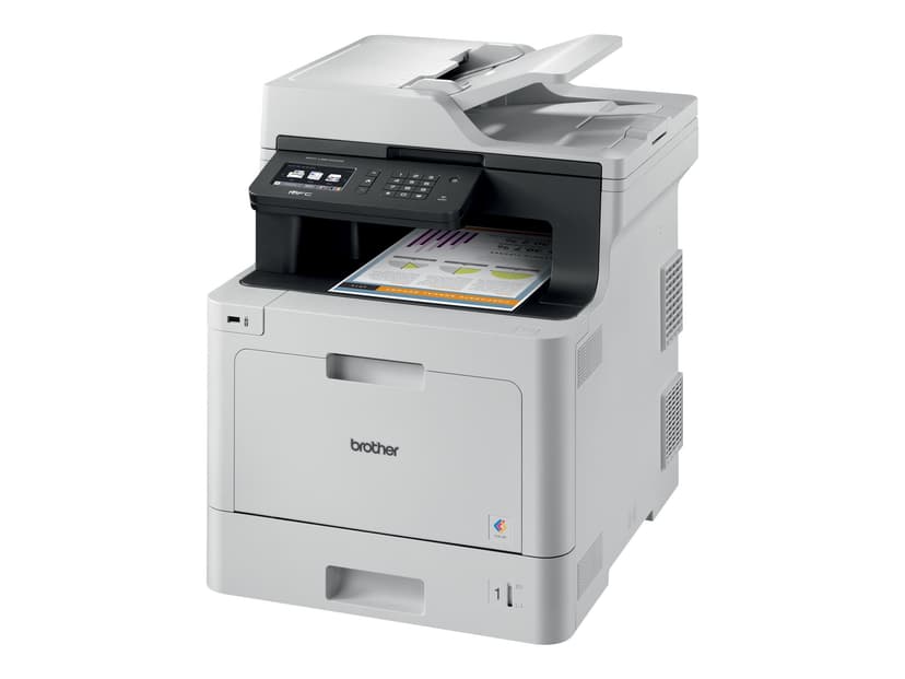 Brother Color Laser Printer, Multifunction Printer, All-in-One Printer, MFC-L8610CDW, Wireless Networking, Automatic Duplex Printing, Mobile Printing and Scanning, Amazon Dash Replenishment Enabled