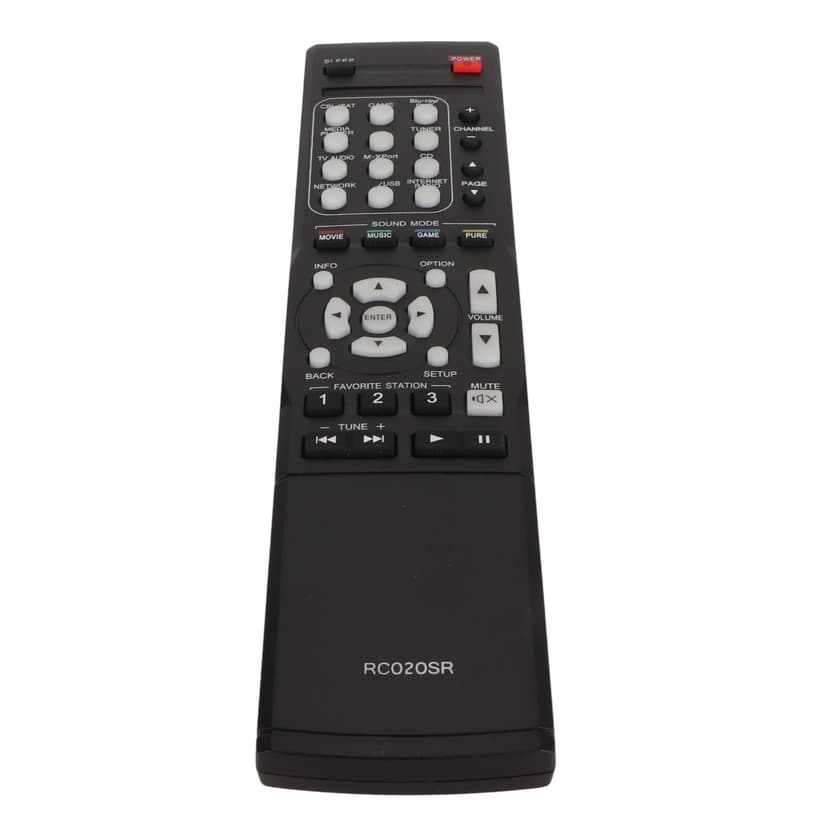 Replacement AV Receiver Remote, RC020SR AV Receiver Remote Comfortable For NR1505