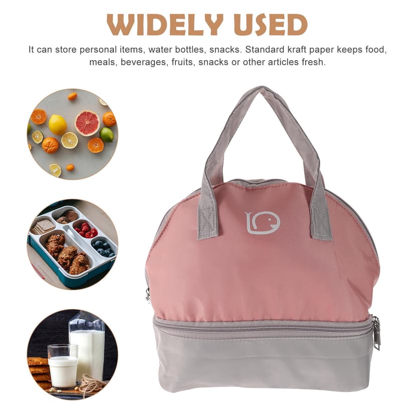 Phenofice 1Pack Baby Bottle Storage Bag Portable Design Anti Corrosion for Mothers