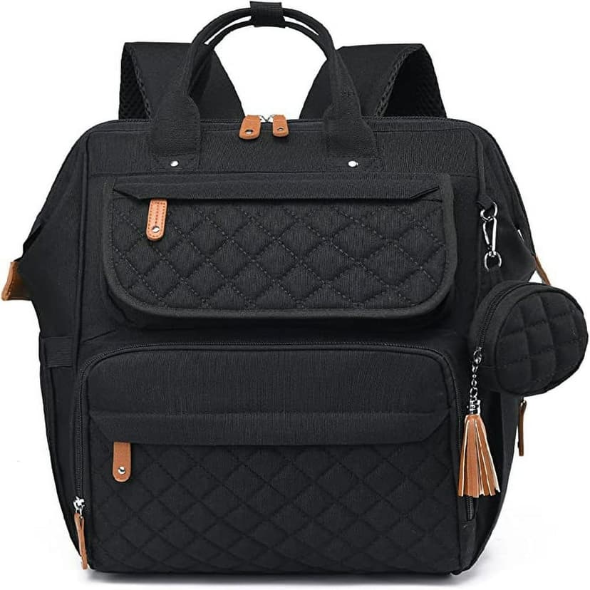 MesaSe Diaper Bag Backpack with Changing Station Diaper Bags for Baby Girl and Boy Mom and Dad Large Capacity Waterproof Backpack