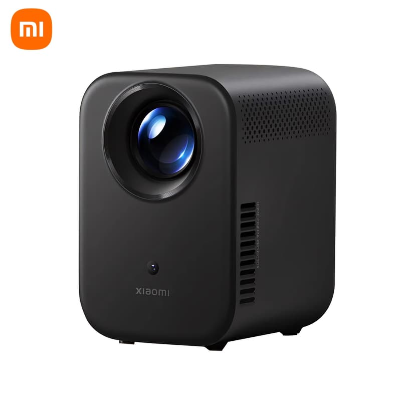 Xiaomi L1 Smart Projector, 1080P Full HD Home Theater Video Projector with Android TV, 30,000-Hour Lamp Life, Portable Outdoor Movie Projector with Built-in Battery