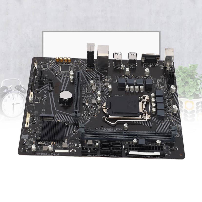 M-ATX Computer Motherboard, Efficient Stable H510M-S2 Computer Motherboard VGA Output for Gaming