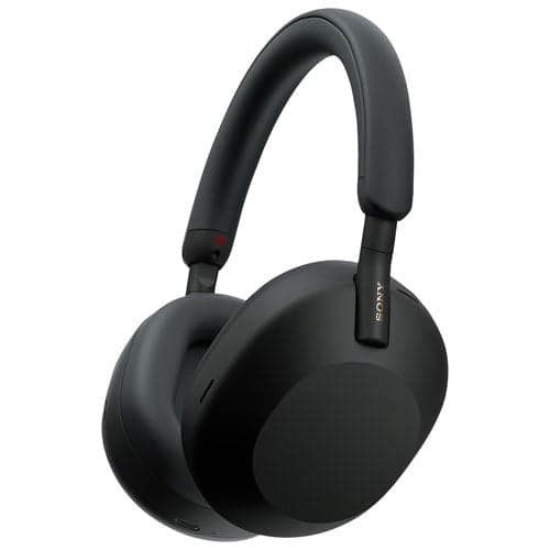 Openbox - Sony WH-1000XM5 Over-Ear Noise Cancelling Bluetooth Headphones - Black (WH1000XM5/B)