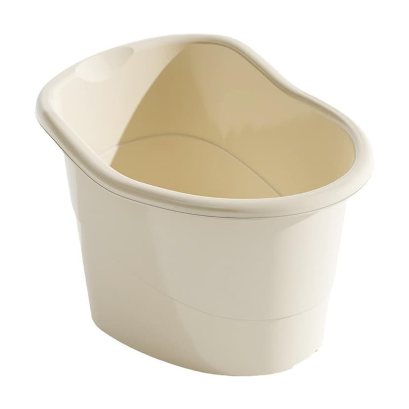 Siruishop Baby Bath Bucket Non Slip Bottom Sitting up for Boys and Girls Kids Children