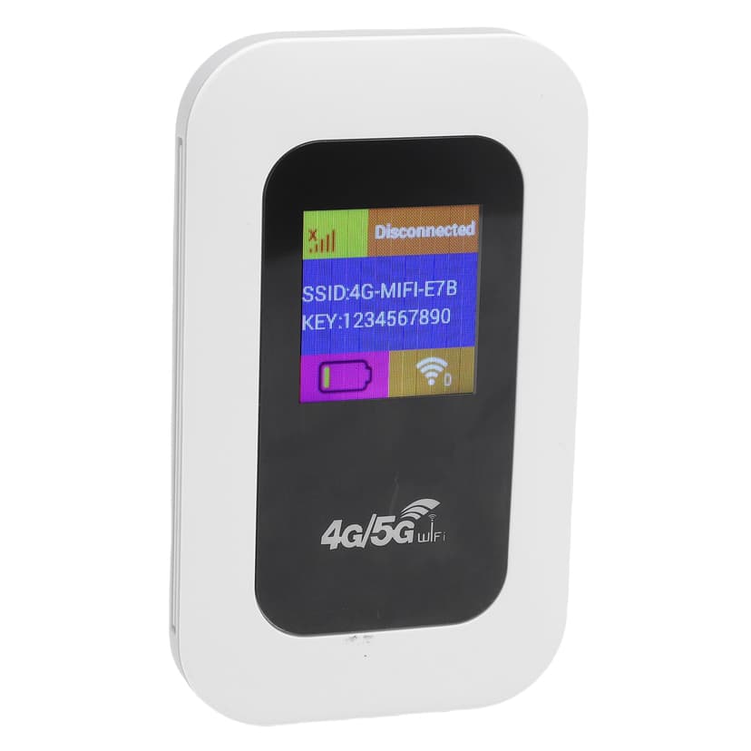 WiFi Mobile Hotspot, Portable 300Mbps High Speed Internet 4G 5G Connectivity WiFi Hotspot Device for Camping