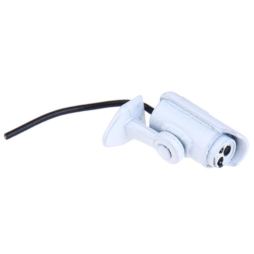 Milaget 1/12 Scale Dollhouse Security Camera Security Webcam for Corridor Mini House White