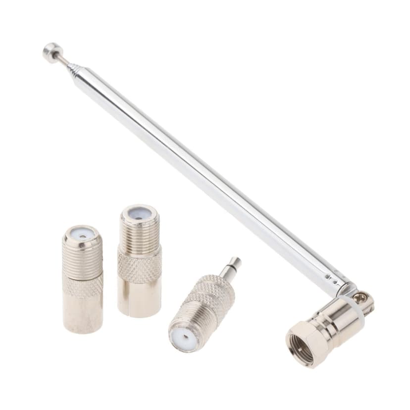Portable Radio Replacement,16-72cm Radio Rod ,Telescopic for AV Receiver , AM/ Stereo Reception