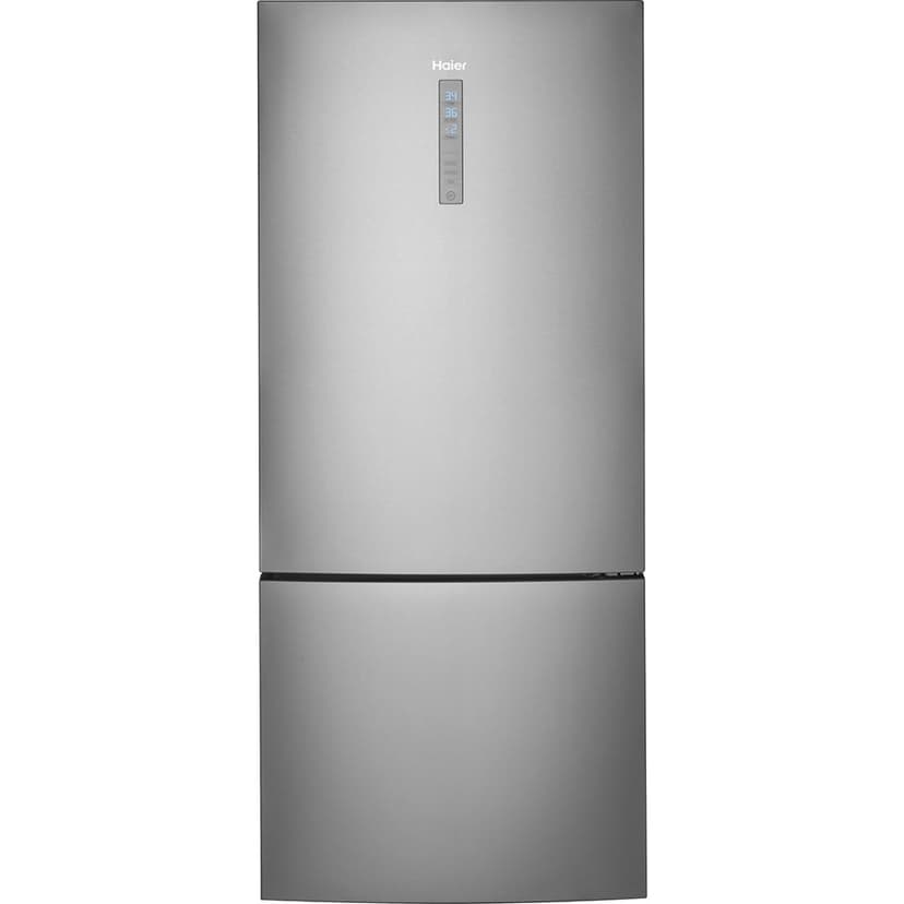 Haier 15 Cu. Ft. Bottom Freezer Swing Door Refrigerator Stainless Steel HRB15N3BGS