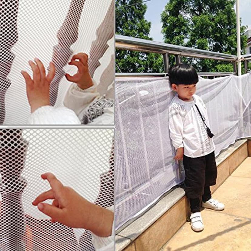 DPTALR Stair Safety Net Small Gridding Protection Installation Balcony Baby Secure Gate