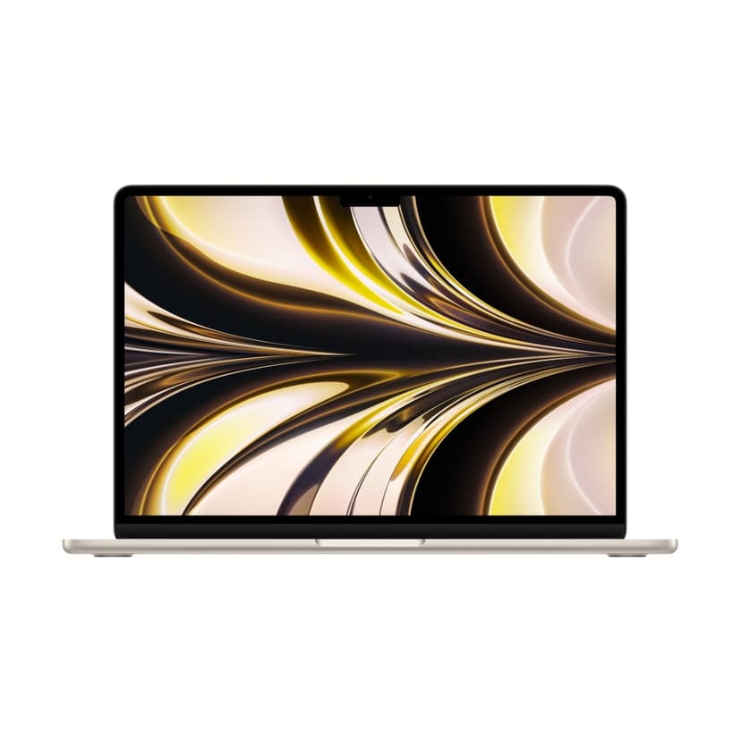 Refurbished Macbook Air 13.6-inch (10GPU, Starlight) 3.5Ghz 8-Core M2 (2022) Laptop 512 GB Flash HD & 8GB RAM-Mac OS/Win 10 Pro (Certified, 1 Yr Warranty)