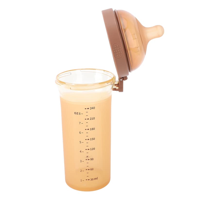 Baby Bottle, 240ml Baby Bottle Cup Wide Neck for Infant