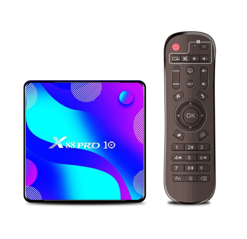 Android TV Box 11.0, Smart TV Box RK3318 2GB 16GB Support 2.4G 5.8G WiFi Bluetooth