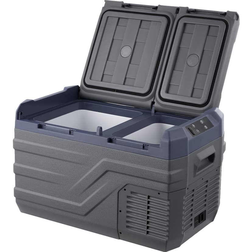 KFFKFF Portable Car Refrigerator Freezer Compressor 25 L Dual Zone for Car Home