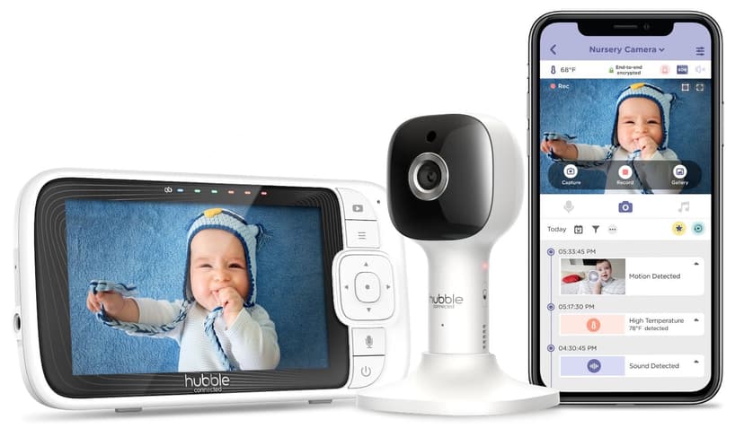 Hubble Nursery Pal Cloud Baby Monitor