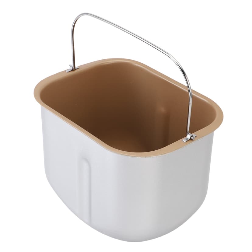 Bread Machine Baking Bucket, Stainless Steel Bread Machine Inner Pot for Commercial Bakeries
