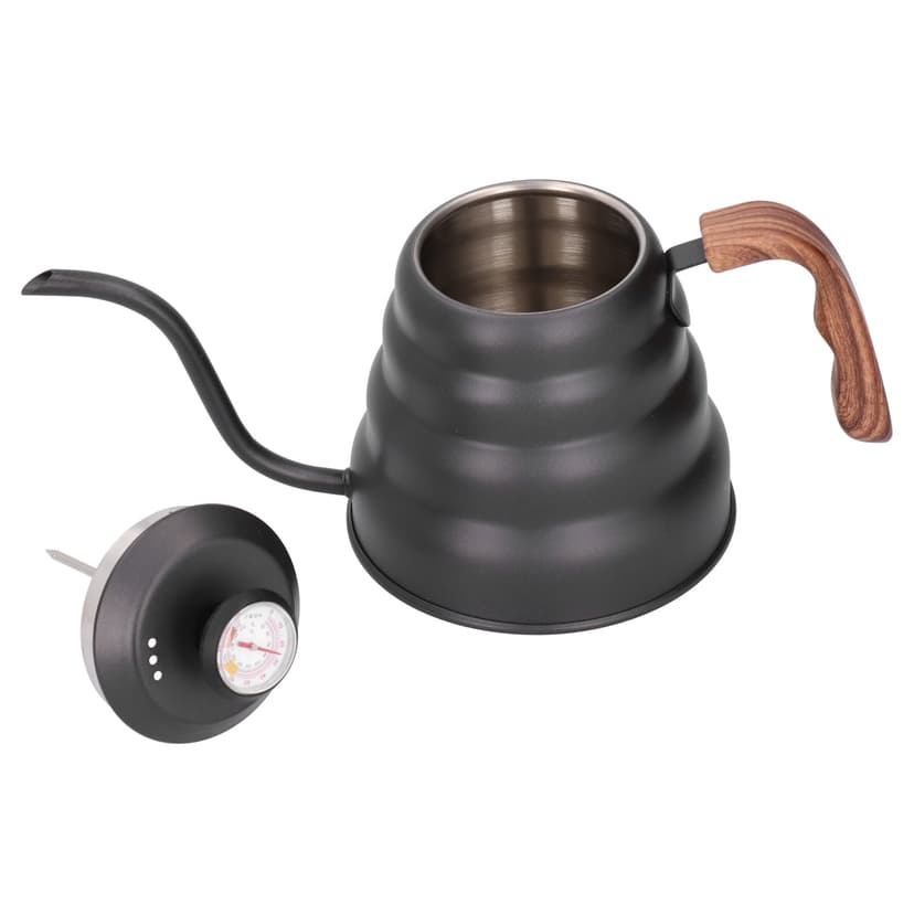 Pour Over Kettle,1.2L Stainless Steel Tea Gooseneck Pot Gooseneck Kettle Smooth Operation