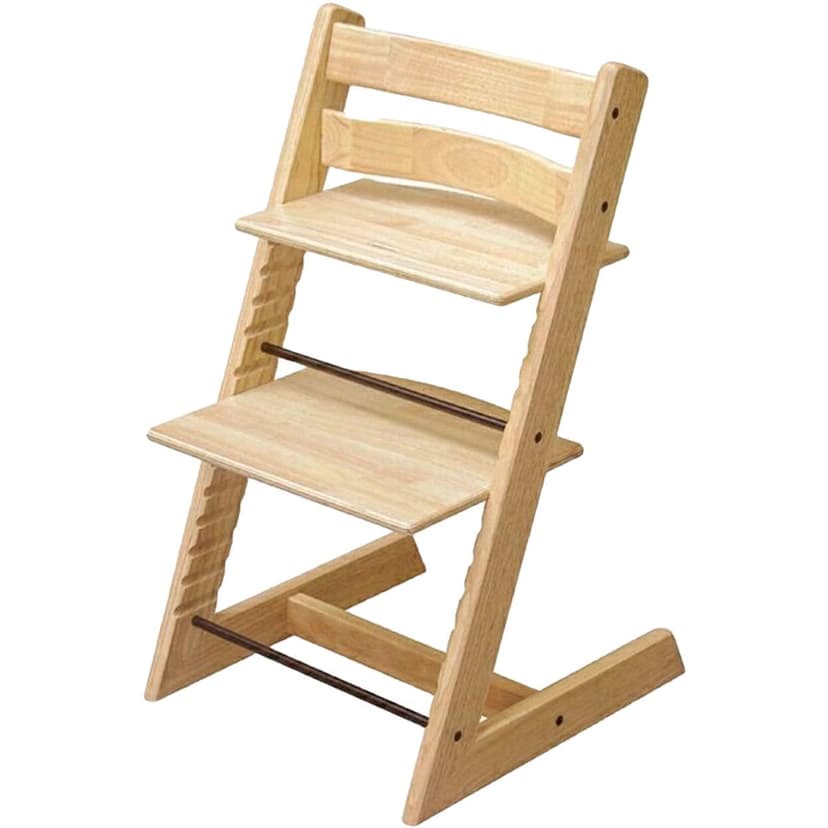 MotionGrey Blessy Wooden High Chair Frame Only - The Perfect Adjustable Baby Highchair Solution for Your Babies and Toddlers or as a Dining Chair. (6 Months up to 250 Lb) - Wood