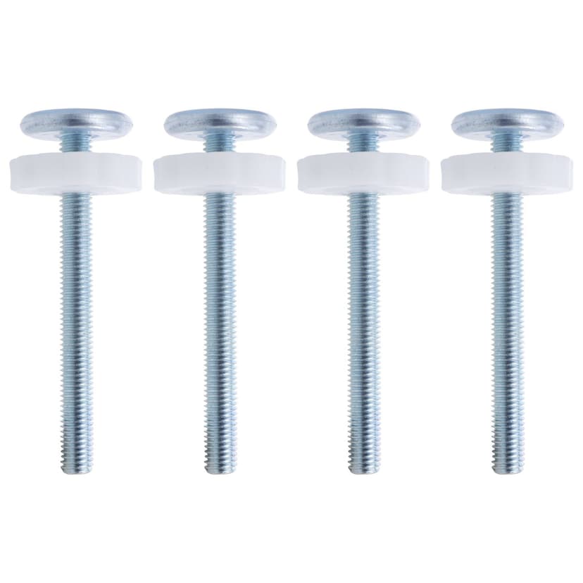 4 Pcs Pressure Mounted Baby Gate Threaded Spindle Rod Walk Thru Gates Screw Bolt